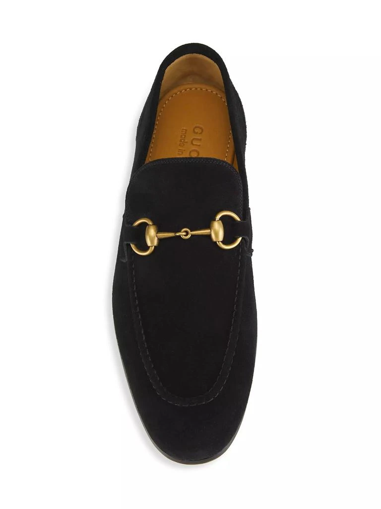 Gucci Suede Horsebit Loafers 5