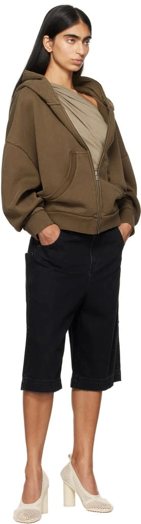 Entire Studios Brown Eternal Zip Hoodie 4