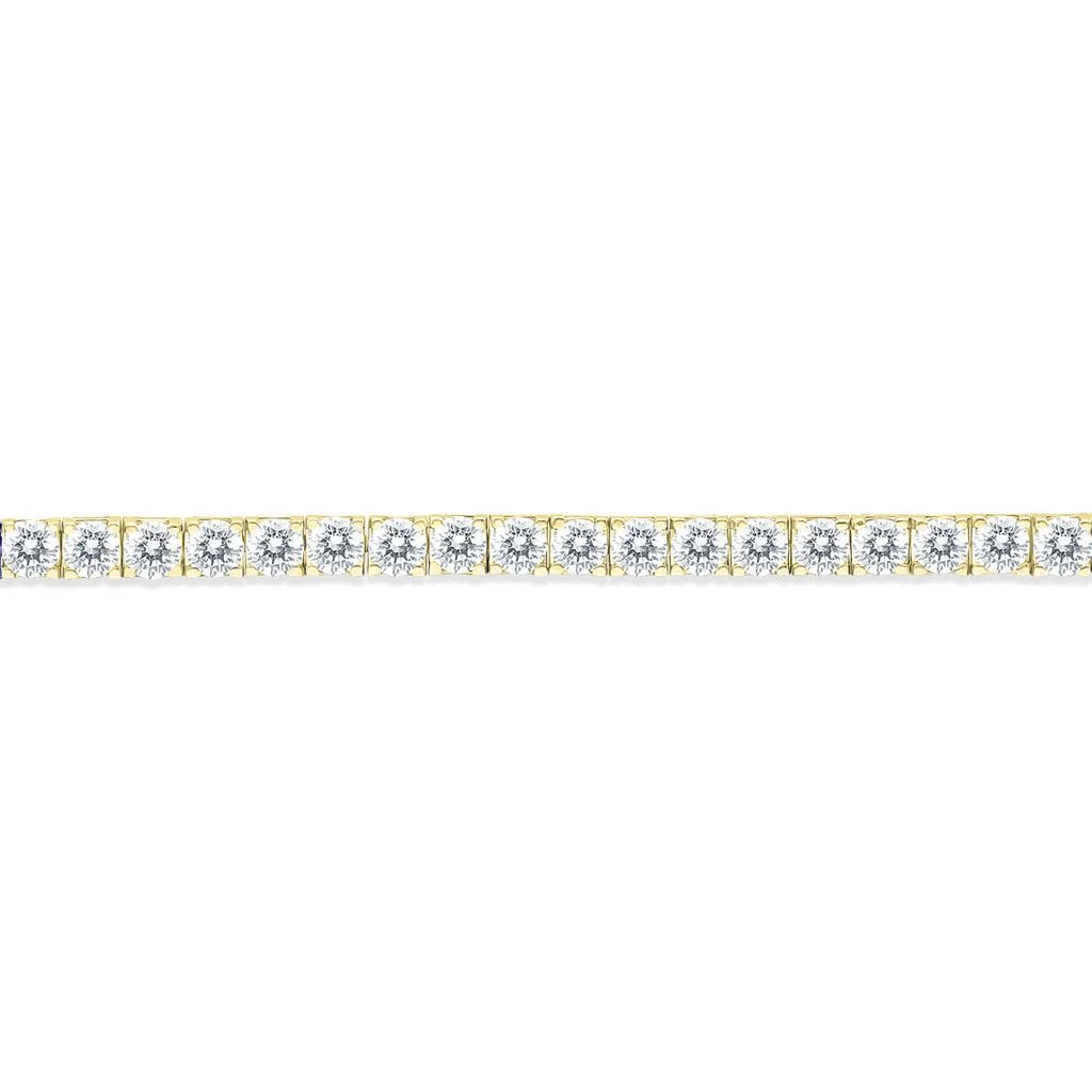 SSELECTS 8 Carat Tw Diamond Tennis Bracelet In 14K 4