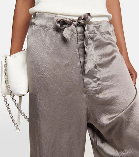 MAISON MARGIELA Satin pajama bottoms 4