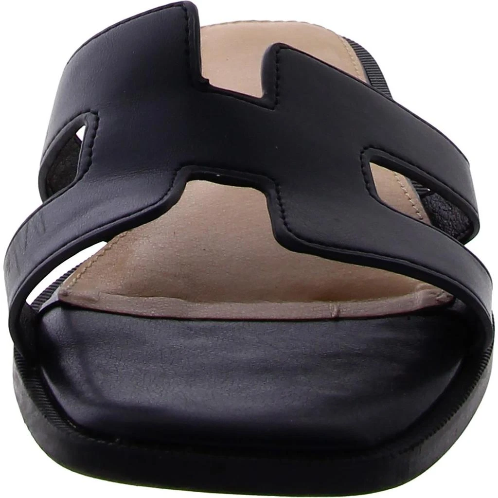 Madden Girl HAILEYY Womens Faux Leather Open Toe Slide Sandals 2