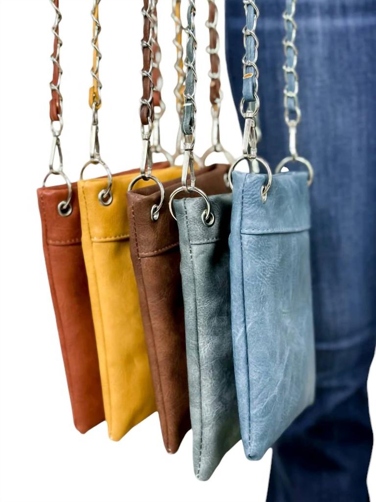 The Chic Bag Boho Chic Crossbody Purse Satchel In Mustard