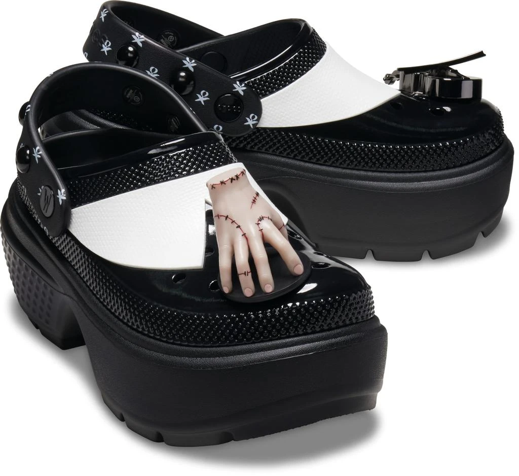 Crocs Crocs Womens Wednesday Addams Stomp Clog 6