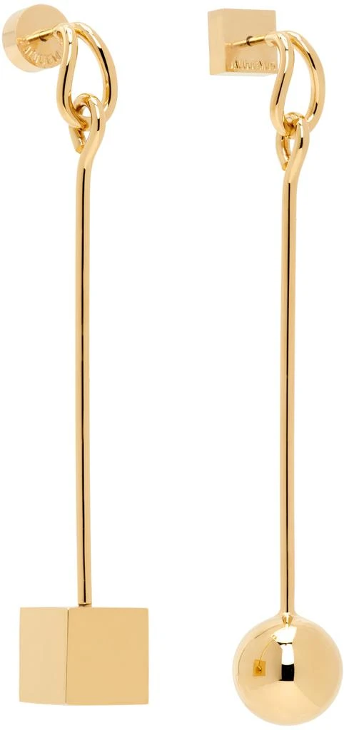 Jacquemus Gold La Casa 'Les boucles Nodo' Earrings 2
