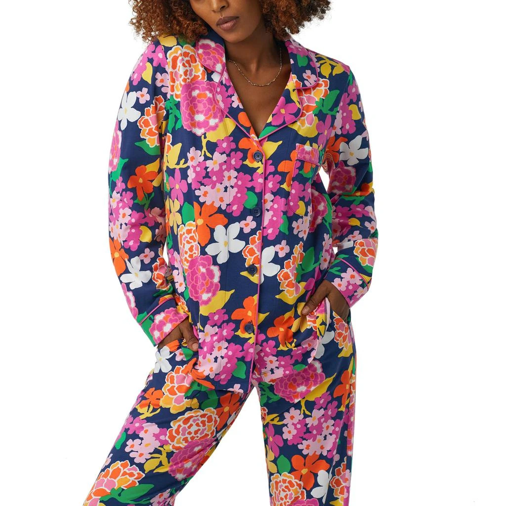 Bedhead PJs Trina Turk x Bedhead Long Sleeve Classic PJ Set 3