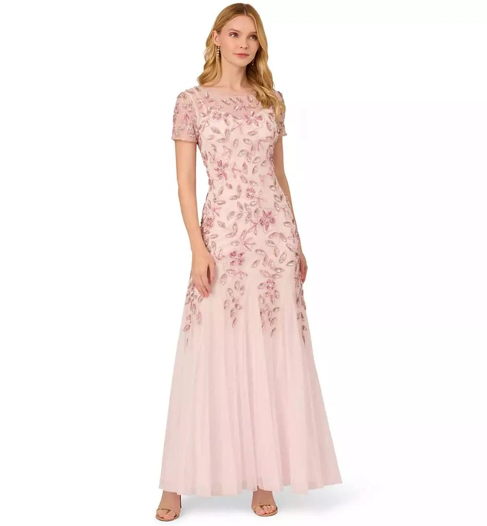 Women's Floral-Beaded Gown  On Sale Now with Up to 25% Off | Discover  Exclusive Deals & Savings at BeyondStyle  Authentic Adrianna Papell dress|women's  fashion|dresses with Limited-Time Discounts, Free Shipping, and