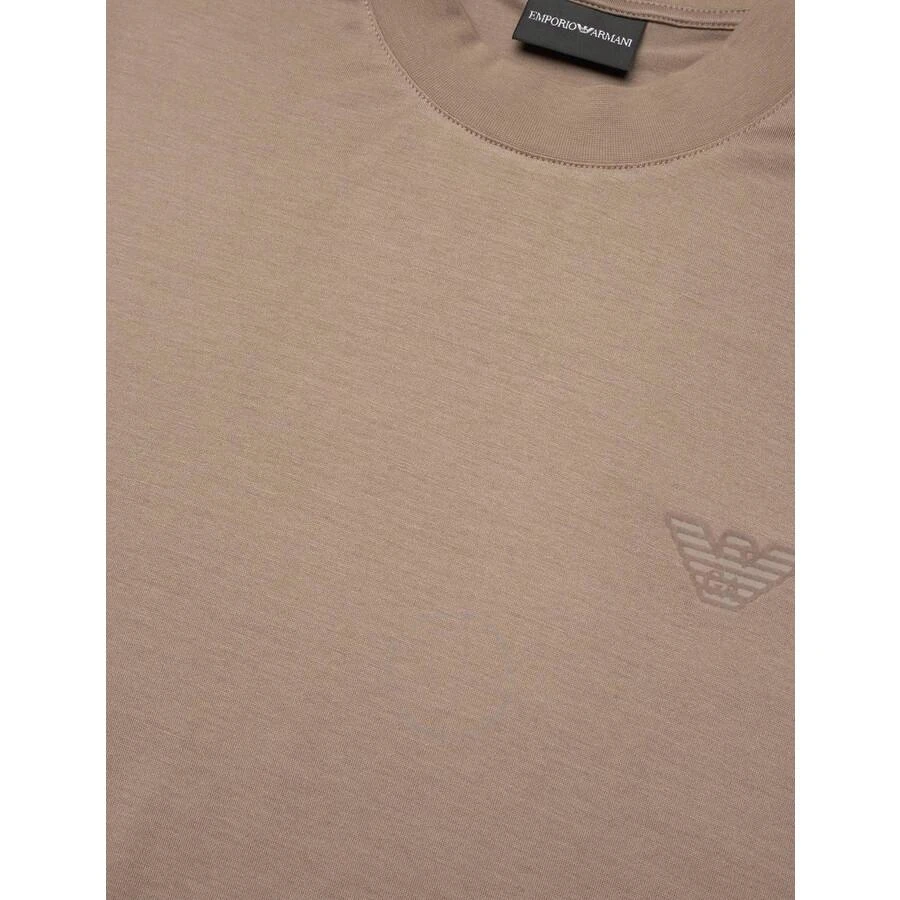 Emporio Armani Eagle Logo Embroidered T-Shirt 3