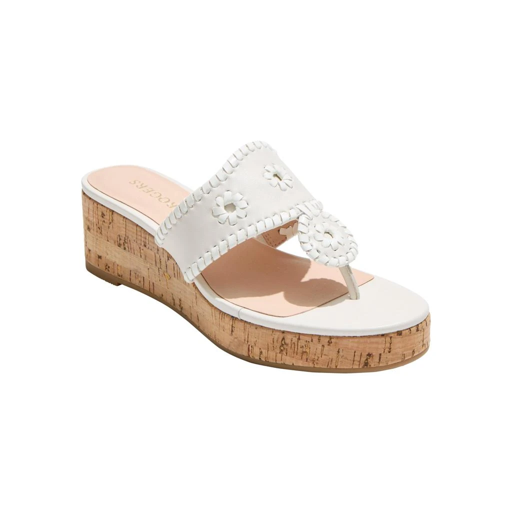 Jack Rogers Jacks Mid Wedge Cork - Leather 1