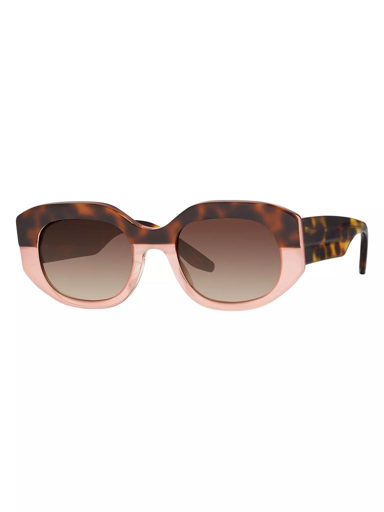 Barton Perreira Sueno 51MM Rectangular Sunglasses