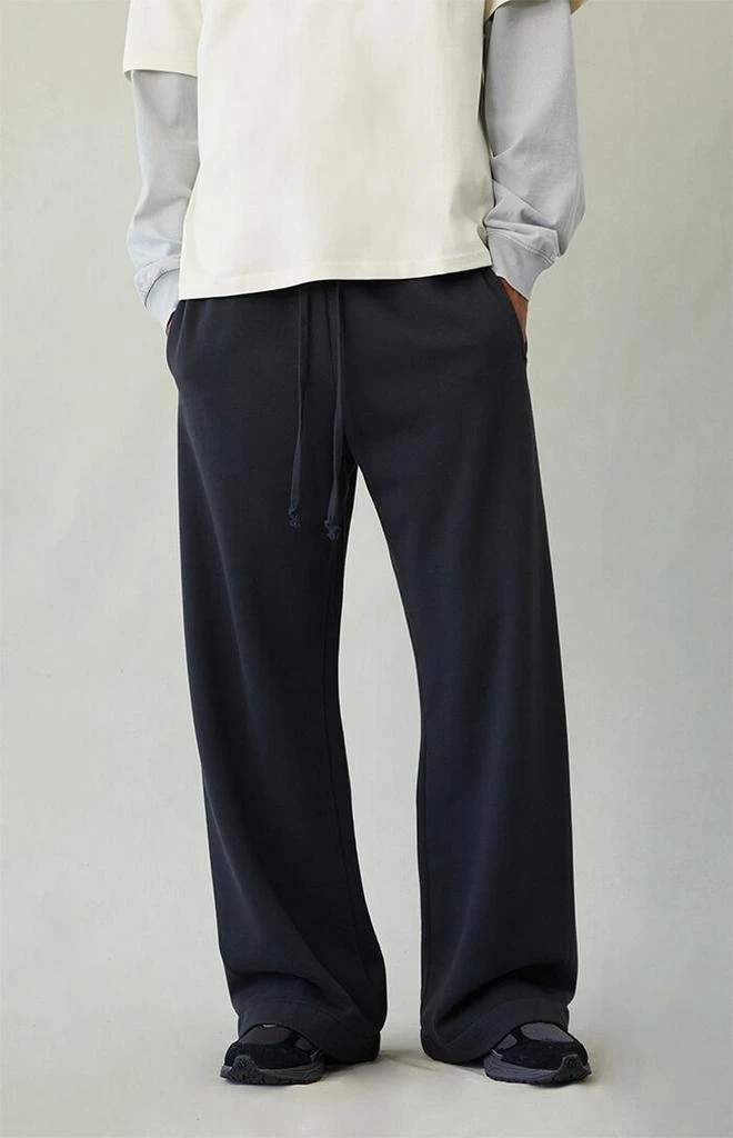PacSun Black Wash Baggy Sweatpants 2