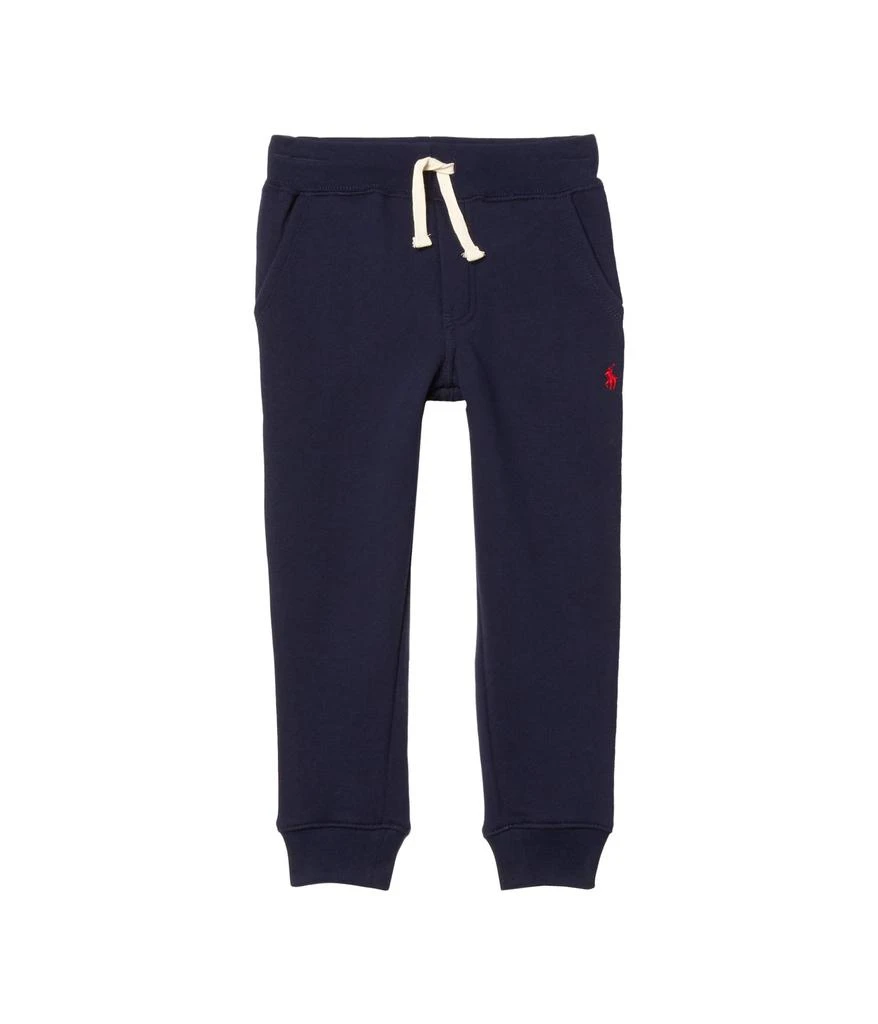 Ralph Lauren Cotton Blend Fleece Joggers (Little Kids) 1