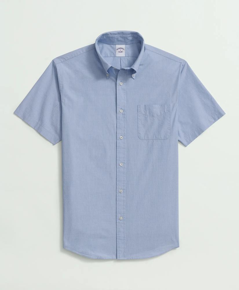 Brooks Brothers Friday Shirt, Short-Sleeve Poplin  End on End
