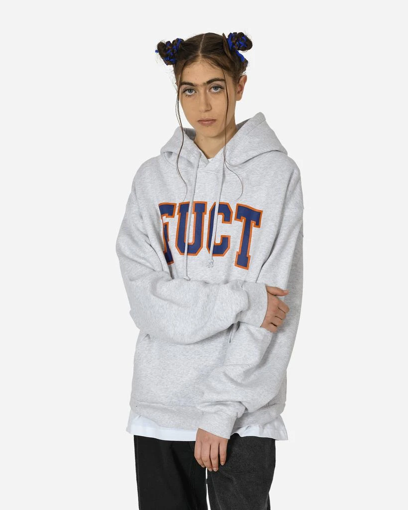FUCT Logo Hoodie Melange 1