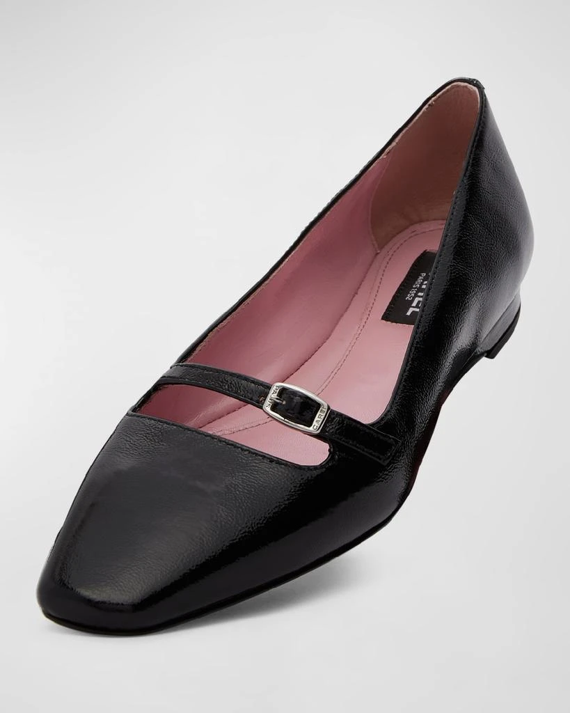 CAREL Emile Leather Mary Jane Balleriina Flats 4