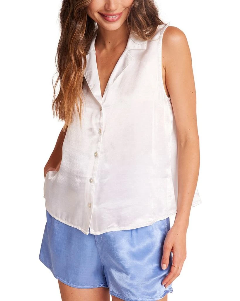 Bella Dahl Notch Collar Button Down Shirt 1
