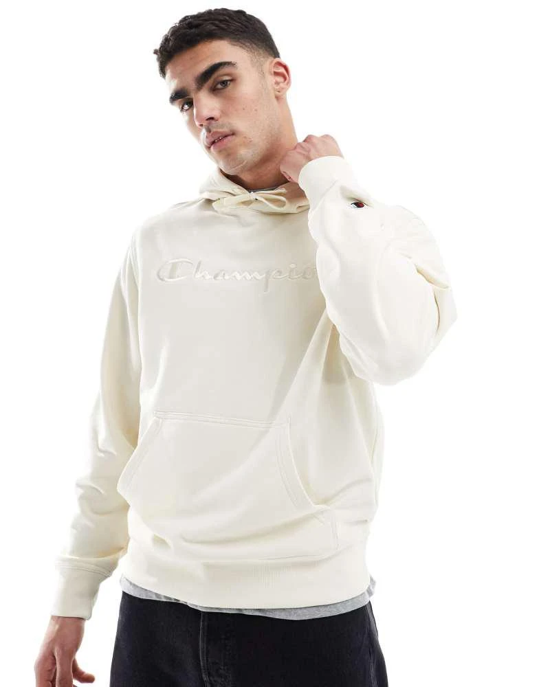 CHAMPION Champion hoodie in off white 1