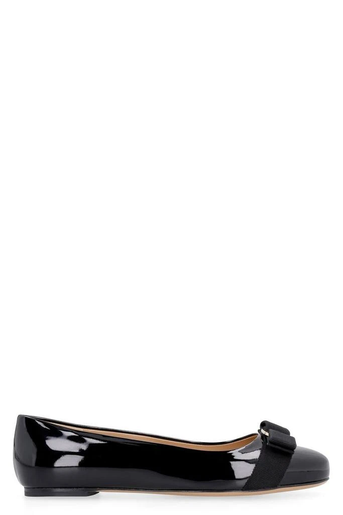 Salvatore Ferragamo Salvatore Ferragamo Varina Patent Leather Ballet Flats 1