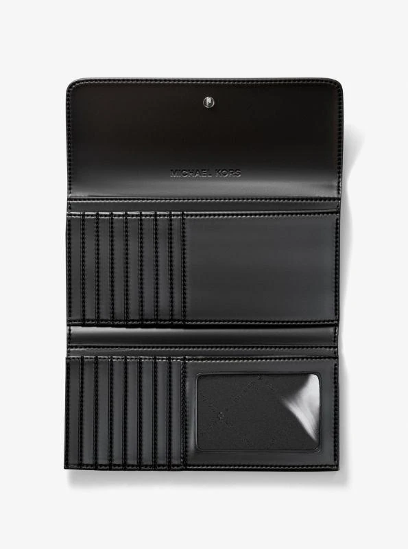 Michael Kors Jet Set Large Signature Logo Tri-Fold Wallet 2