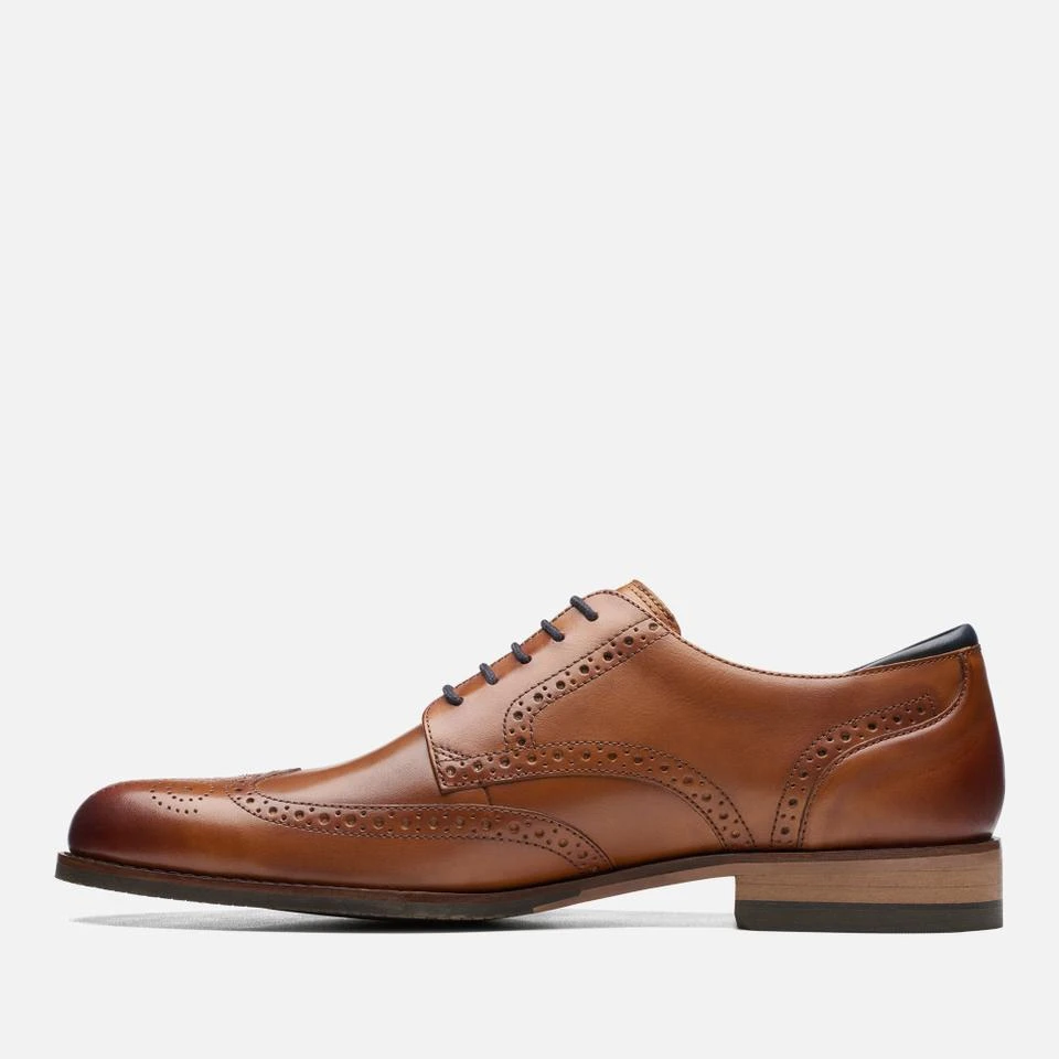 undefined CLARKS MEN'S CRAFT ARLO LIMIT LEATHER DERBY SHOES 4