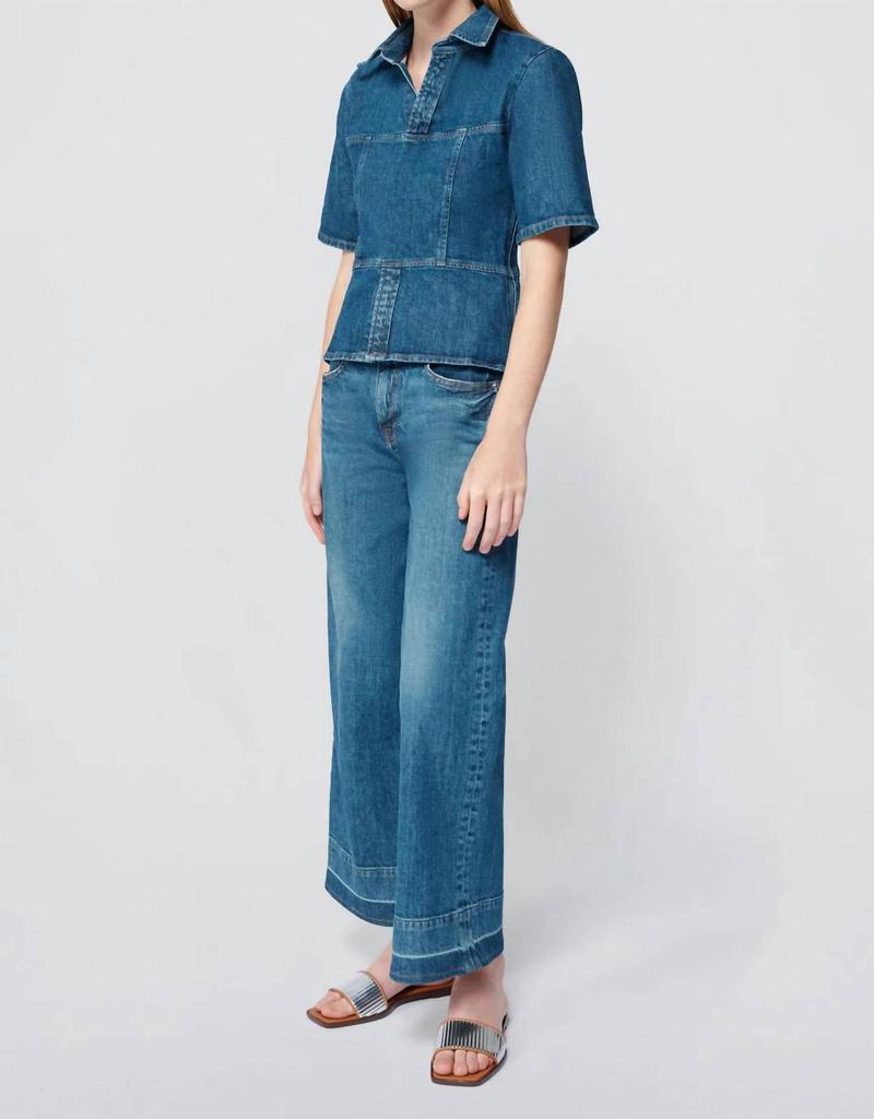 Jonathan Simkhai Jude Wide Leg Jeans