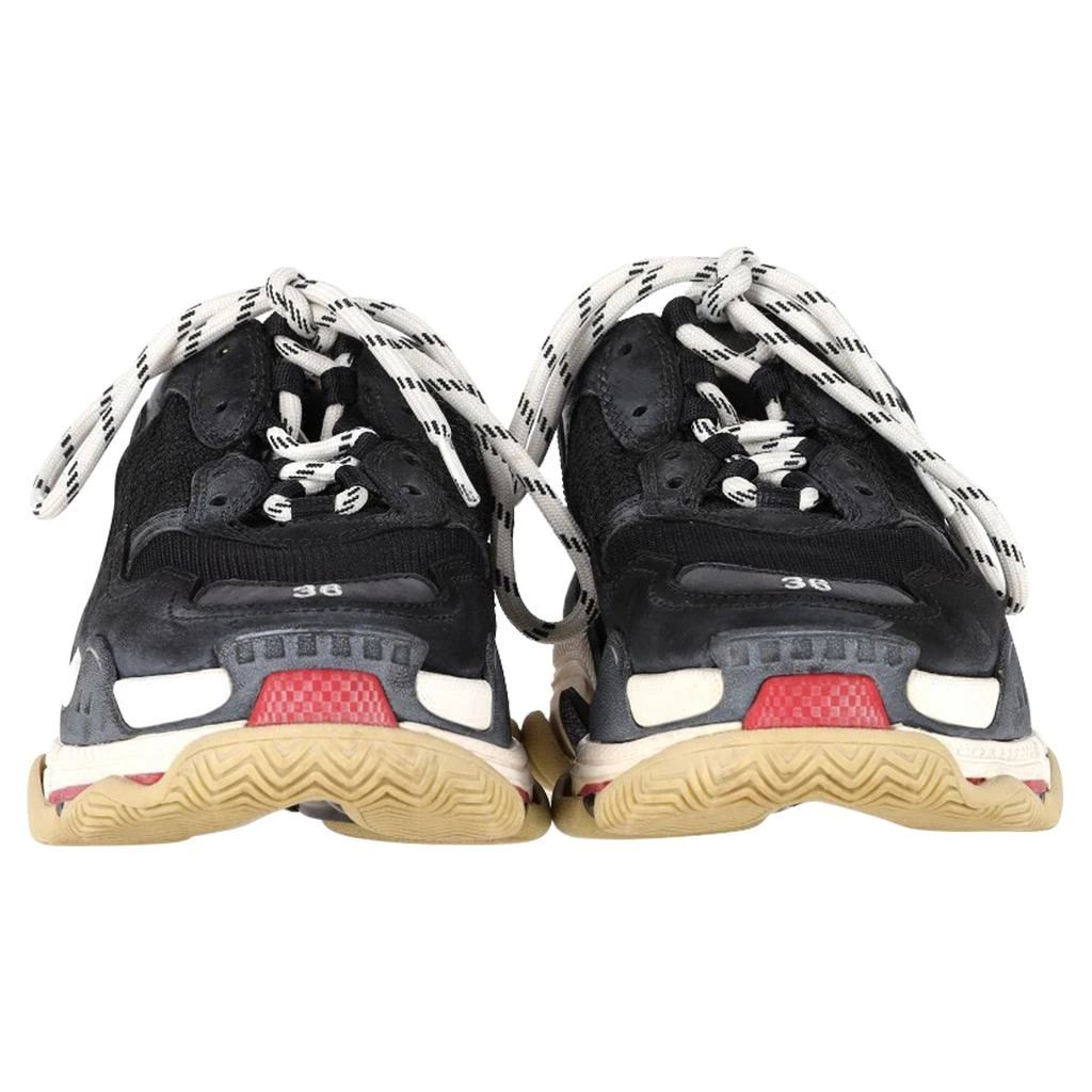 Balenciaga Triple S Sneakers in Black White Red Polyester 2