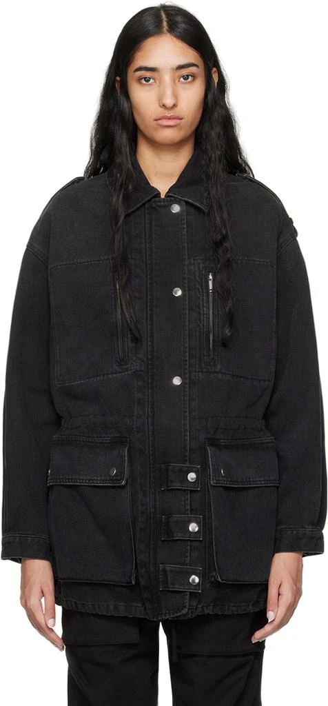 Isabel Marant Black Joanna Denim Jacket 1