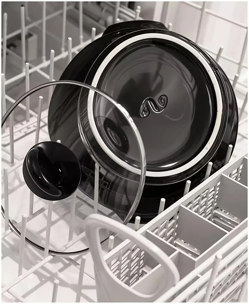 Elite Cuisine 3 Quart Slow Cooker Black 4