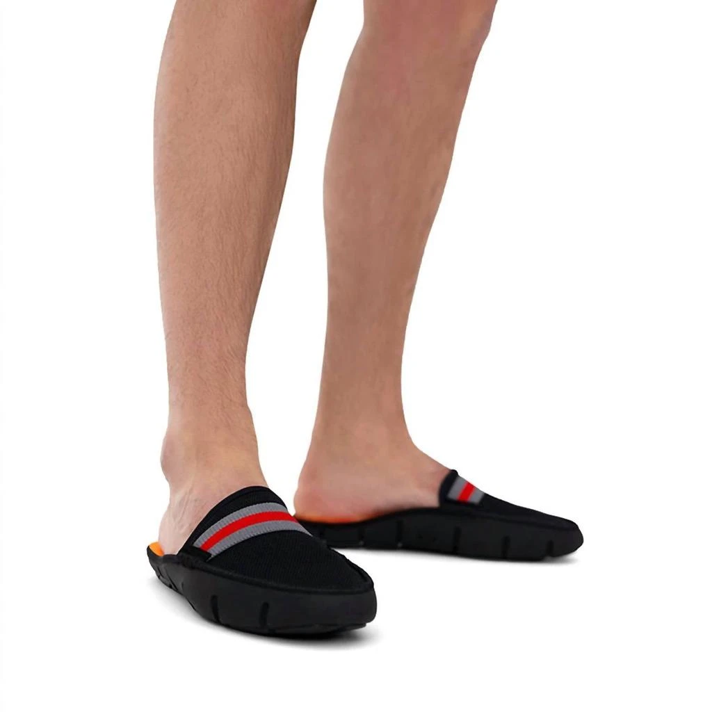 Swims Men's Slide Loafer In Black 5
