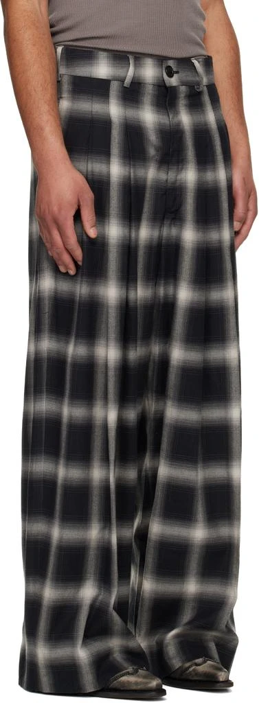 LU
U DAN Gray Triple Pleat Trousers 2