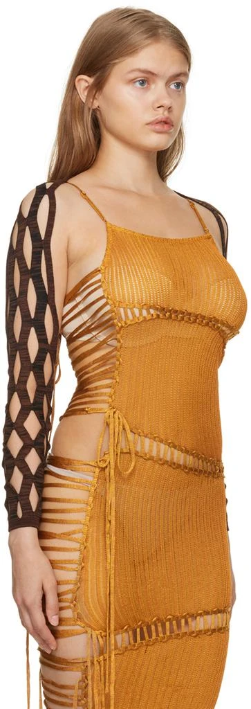 Isa Boulder SSENSE Exclusive Brown Nest Sleeves 2