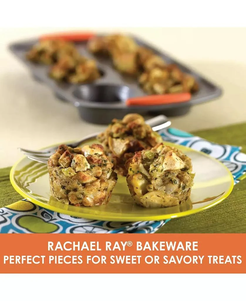 Rachael Ray Yum-o! 4-Pc. Bakeware Oven Lovin' Nonstick Muffin and Cupcake Making Set 7