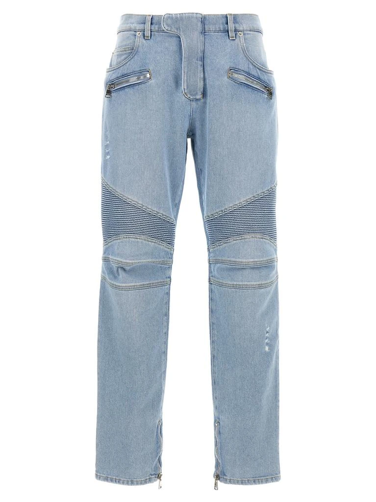 Balmain biker Jeans 1