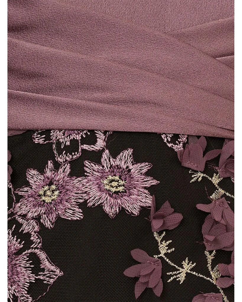 Aidan Mattox Embroidered Gown 6