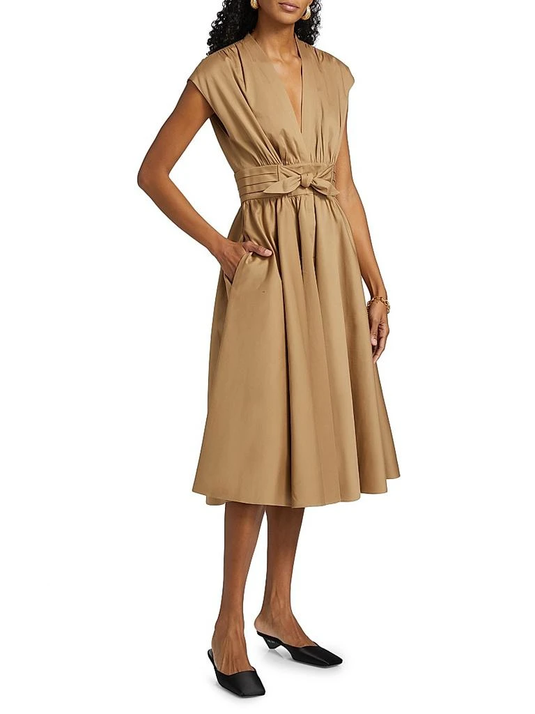 Kobi Halperin Kiernan Cotton-Blend Tie-Waist Midi-Dress 4