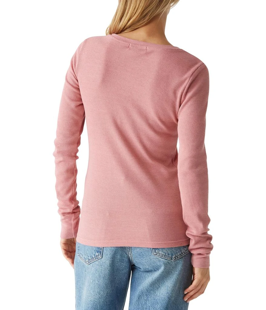 Michael Stars Thermal Juliet Crew Neck Top 2