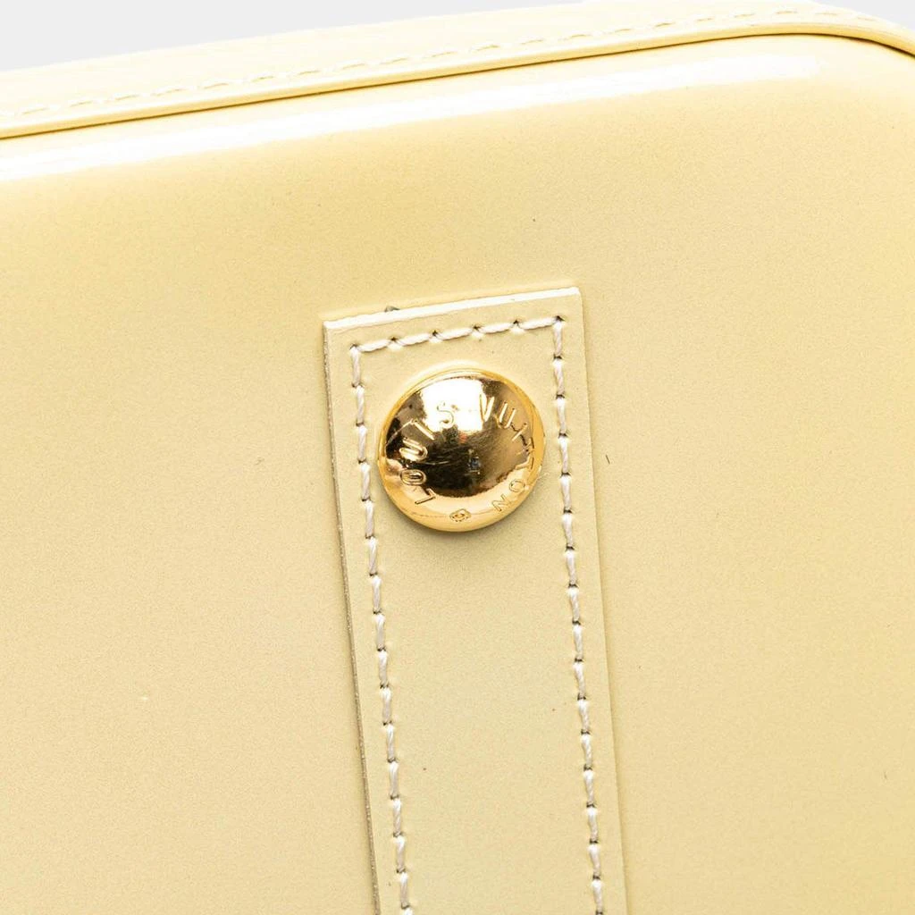 Louis Vuitton Louis Vuitton Yellow Monogram Vernis Alma PM Handbag 11