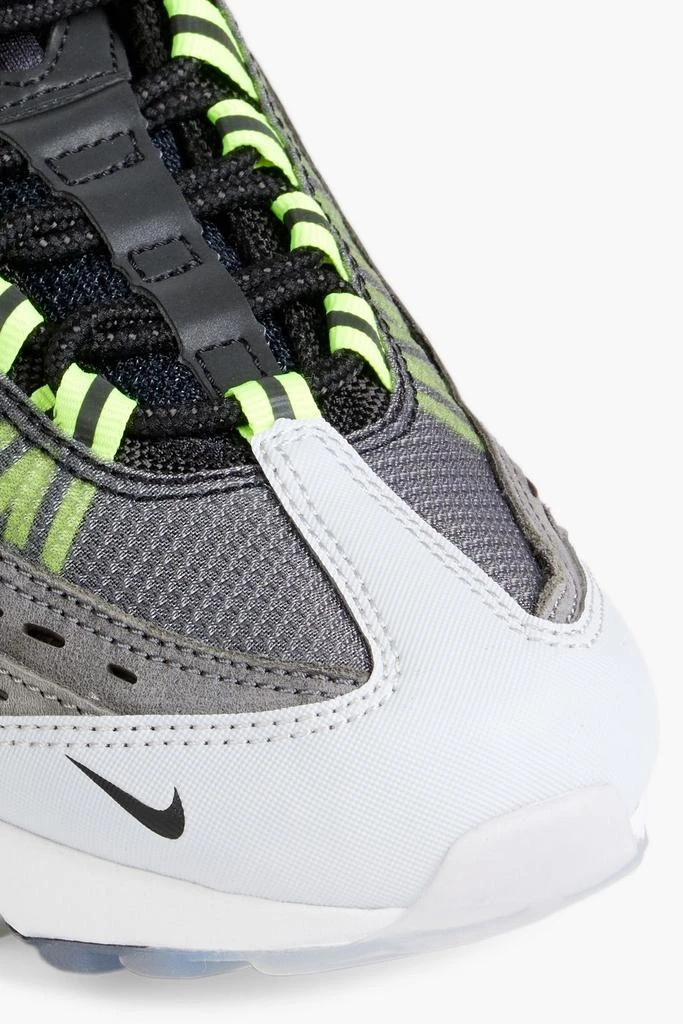 NIKE + Kim Jones Volt Air Max 95 mesh and leather sneakers 4