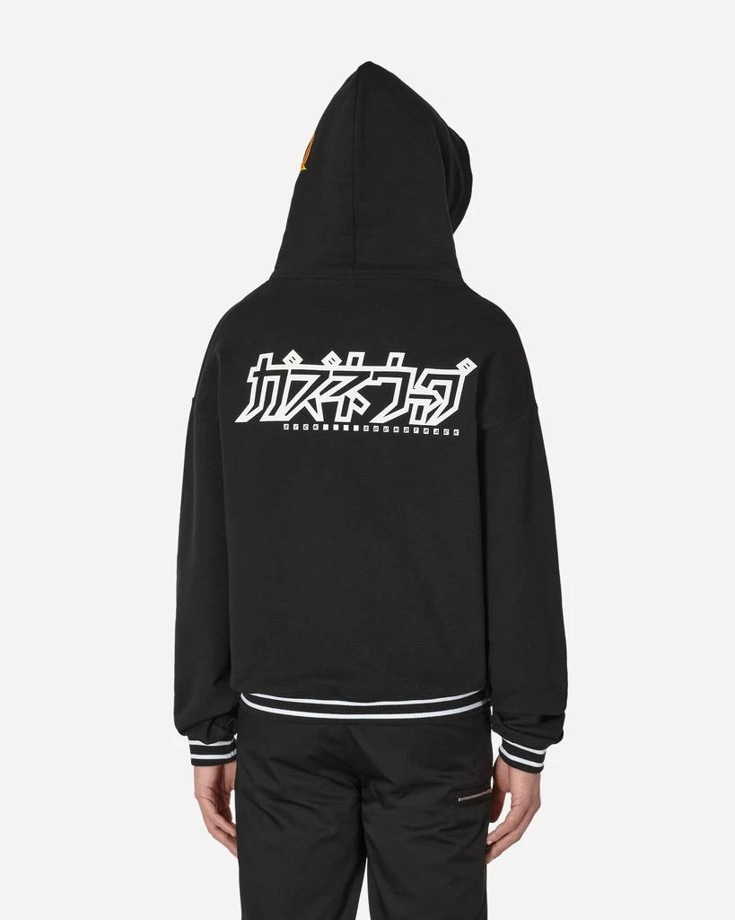 Slam Jam Gaznevada Graphic Hooded Sweatshirt Black 3