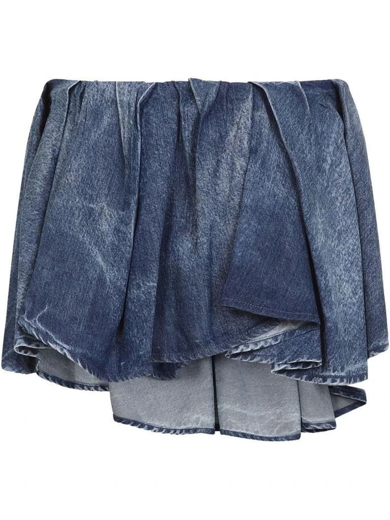 Diesel Diesel Asymmetric Mini Skirt 1