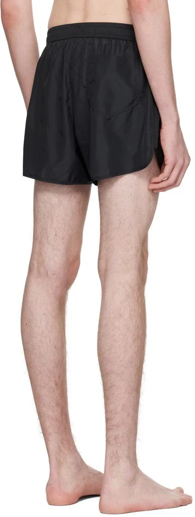 Moschino Black Three-Pocket Swim Shorts 3