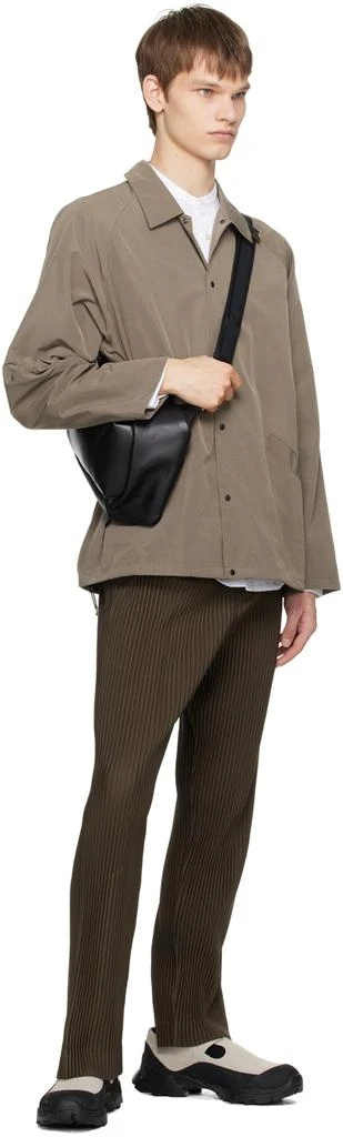 master-piece Black Gloss Sling Bag 4
