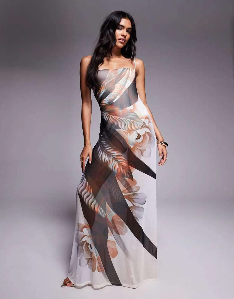 chinese dress ladies My Answer Bodysuit Maxi Dress main image 1