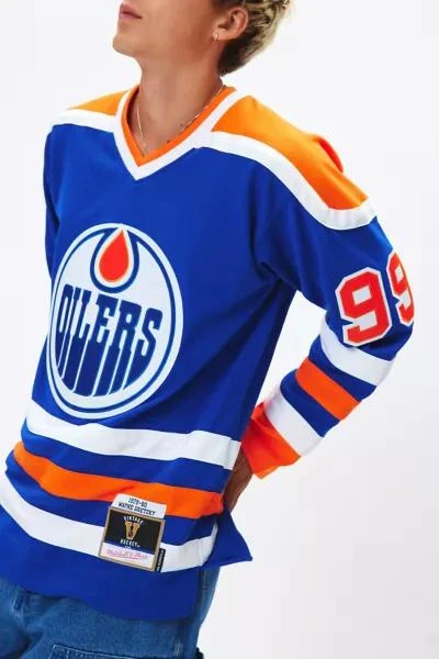 Mitchell & Ness Mitchell & Ness NHL Edmonton Oilers 1979 Wayne Gretzky Hockey Jersey 1