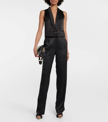 Tom Ford Satin platform sandals 2