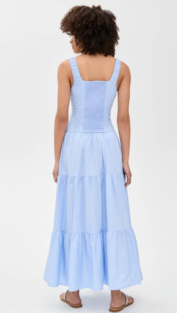 Moon River Sleeveless Corset Top Maxi Dress 2