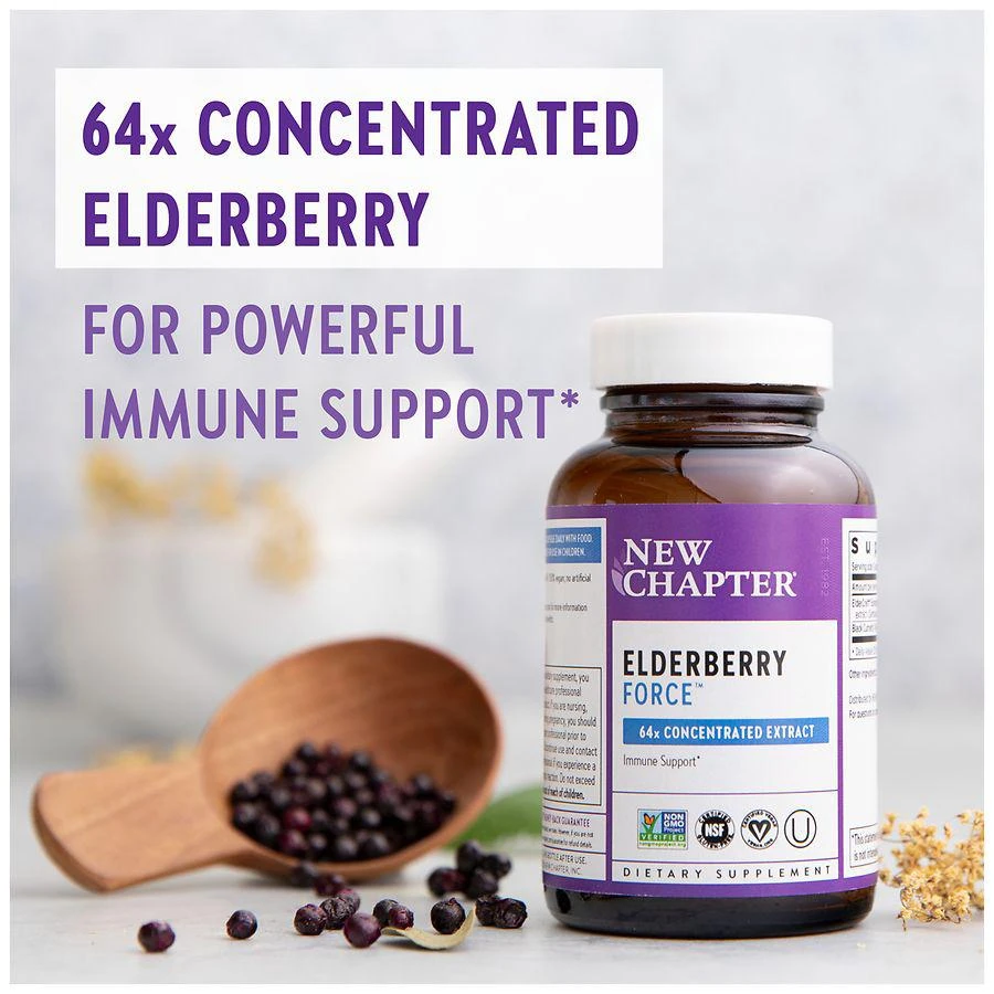 New Chapter Elderberry Force Vegan Capsules 7