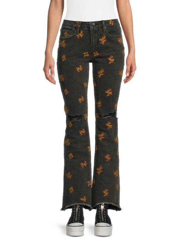 Driftwood EVA Embroidered Bootcut Jeans 1