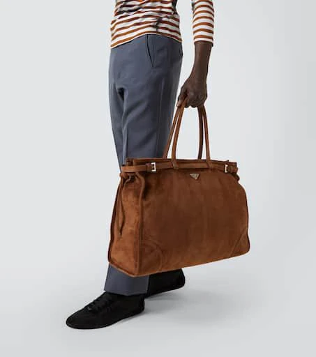 Prada Suede tote bag 2