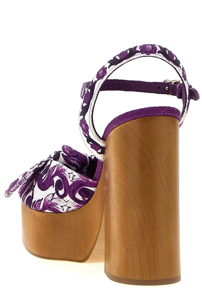 Dolce 
Gabbana Dolce 
Gabbana Majolica Printed Sandals 3