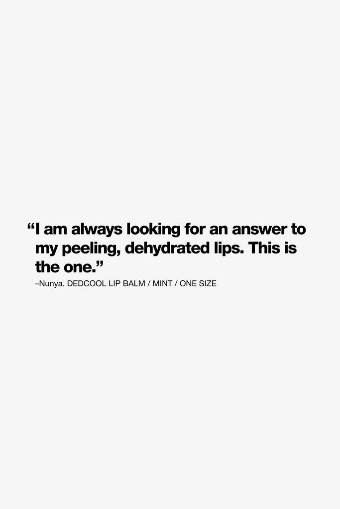 Los Angeles Apparel BALMSTK - Dedcool Lip Balm 6